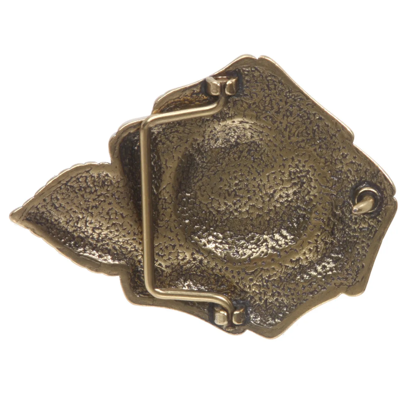 1 1/2" (38 mm) Snap on Embossed Roses Leather Belt