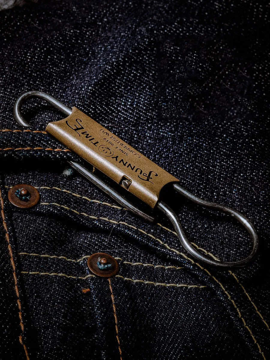 1930s Keyrings Brass Moto KeyChains Hook Keyring Moto Key Holder Key Chain Key Rings for Men