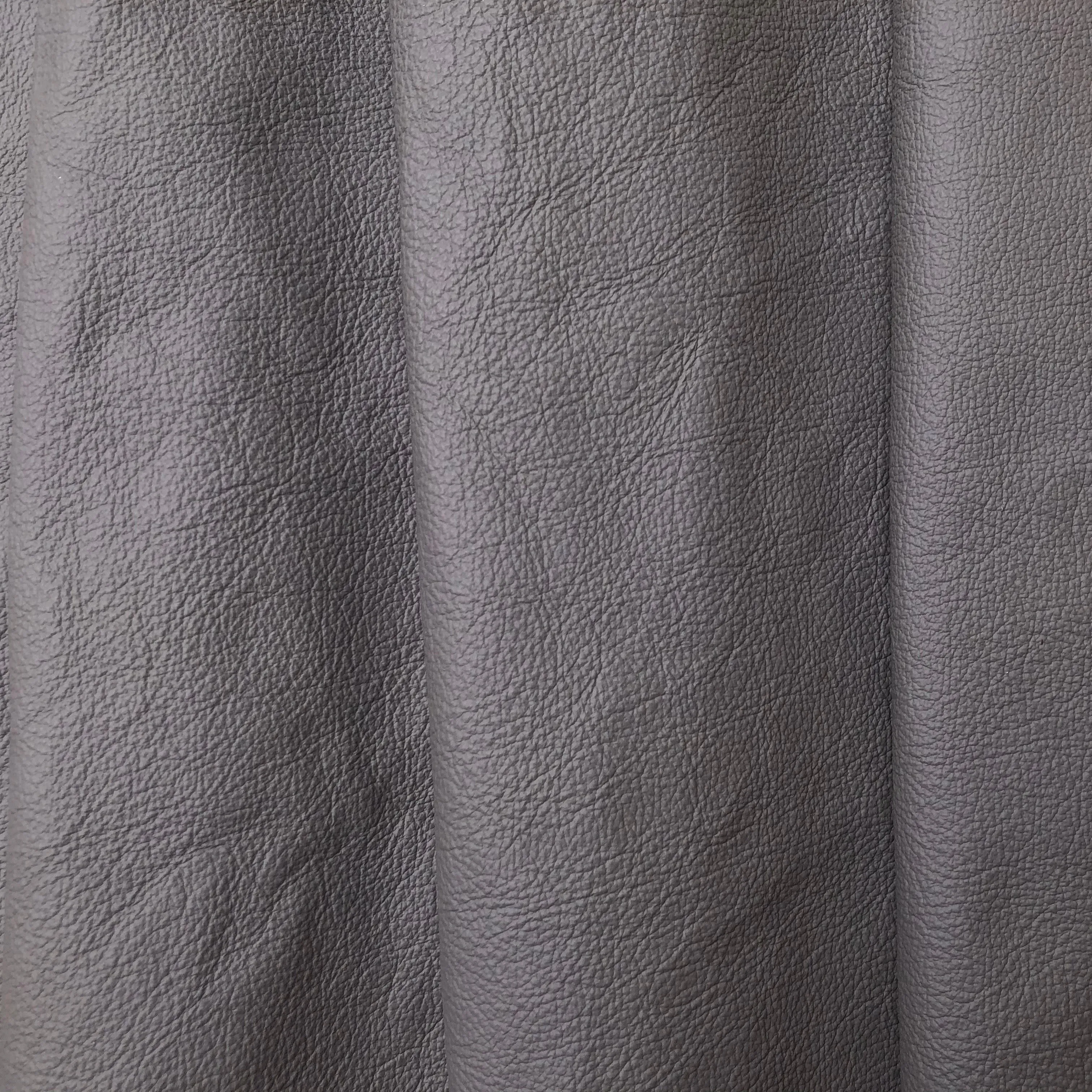 2oz Cow Leather - Light Grey Pebble (per square foot)