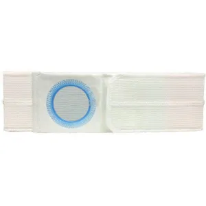 7" Right, White, Cool Comfort, Flat Panel Belt, Large, 3-1/4" Opening Placed 1" From Bottom