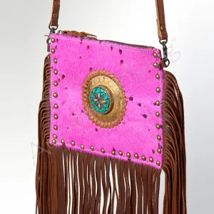 American Darling ADBG603 Small Crossbody Hair-On Genuine Leather Women Bag Western Handbag Purse