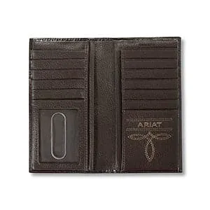 Ariat M&F Men's Rodeo Cross Floral Filigree Wallet