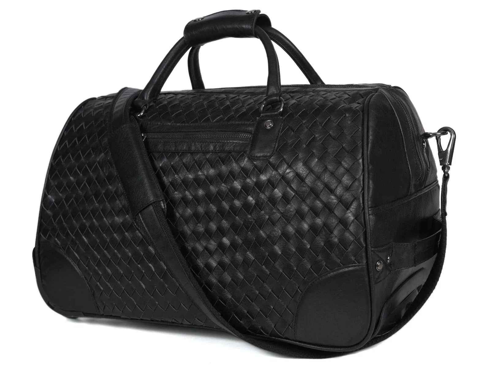 Atria  Upcycled Leather Trolley Bag ( TR-12 )