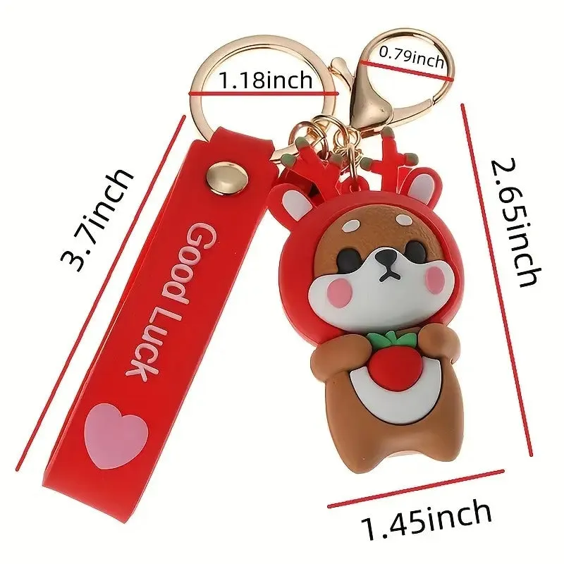Bear Charm Keychain