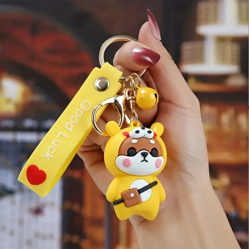 Bear Charm Keychain