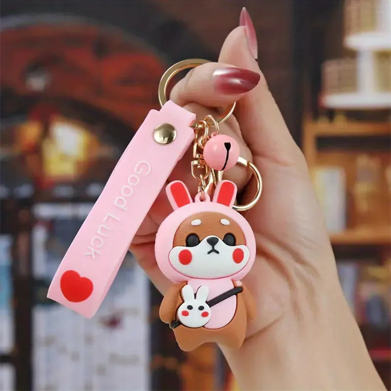Bear Charm Keychain