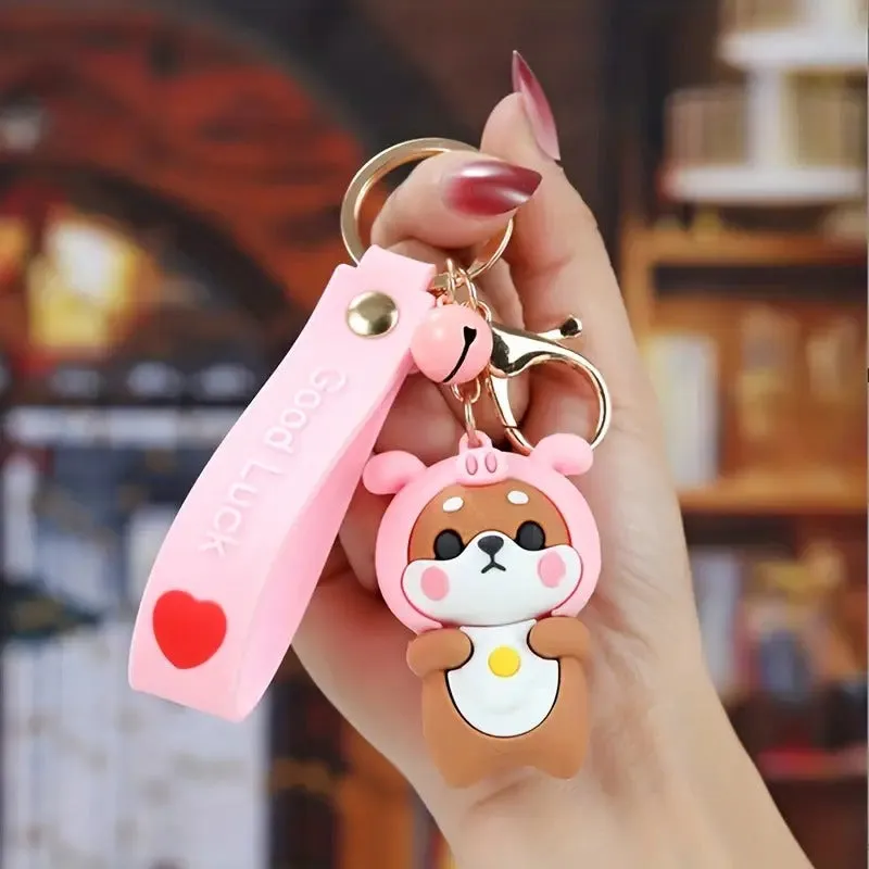 Bear Charm Keychain