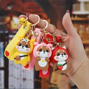 Bear Charm Keychain