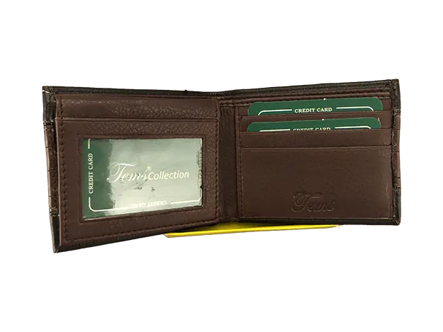Crocodile Hide Imprint Wallet