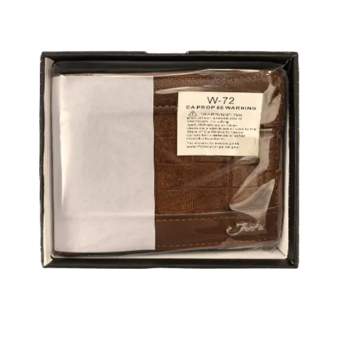Crocodile Hide Imprint Wallet