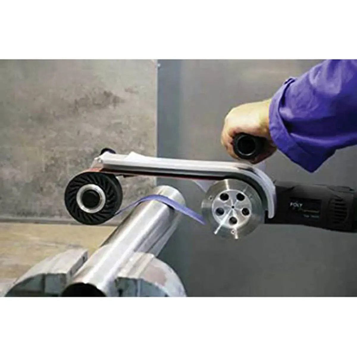 CS Unitec PIPE-MAX Electric Pipe Belt Grinder