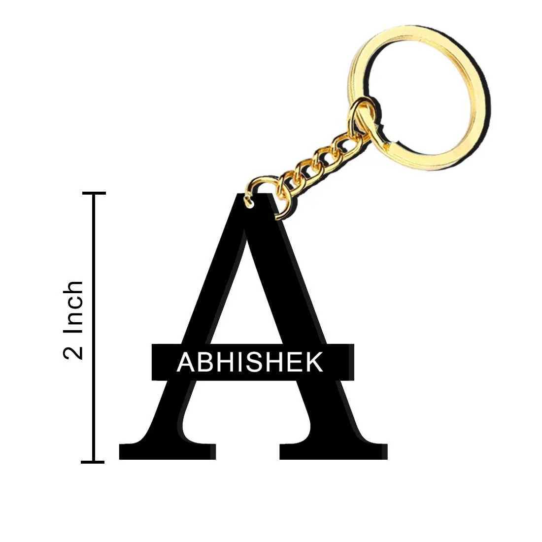 Customized Name Keychain for Couples -  Add Your Names