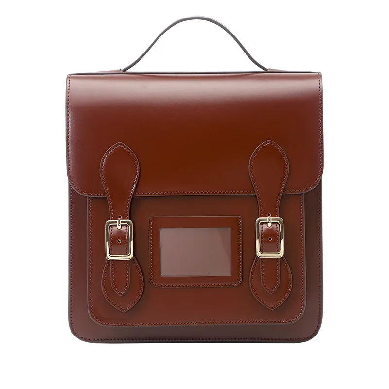 Cute Womens Blue Leather Backpacks Purses Small Rucksack Bags for Women