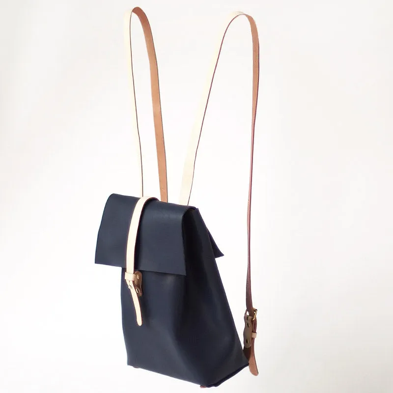Elegant Womens White Leather Backpack Purse Bag Loptap Backpacks for Women