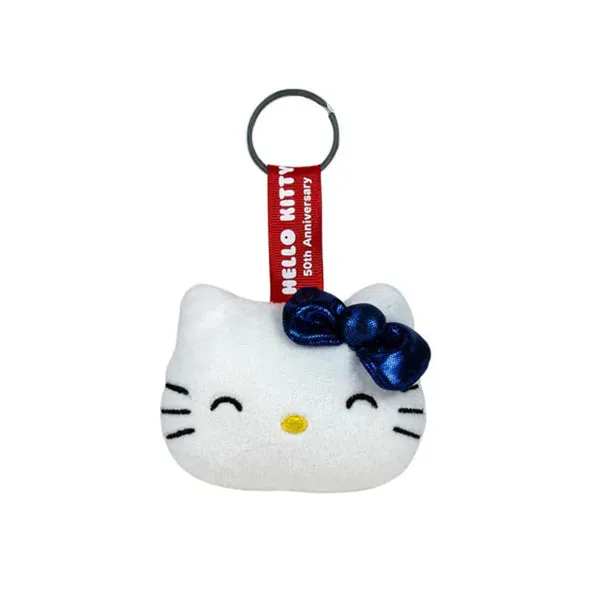 Hello Kitty Plush Keychain - Purple