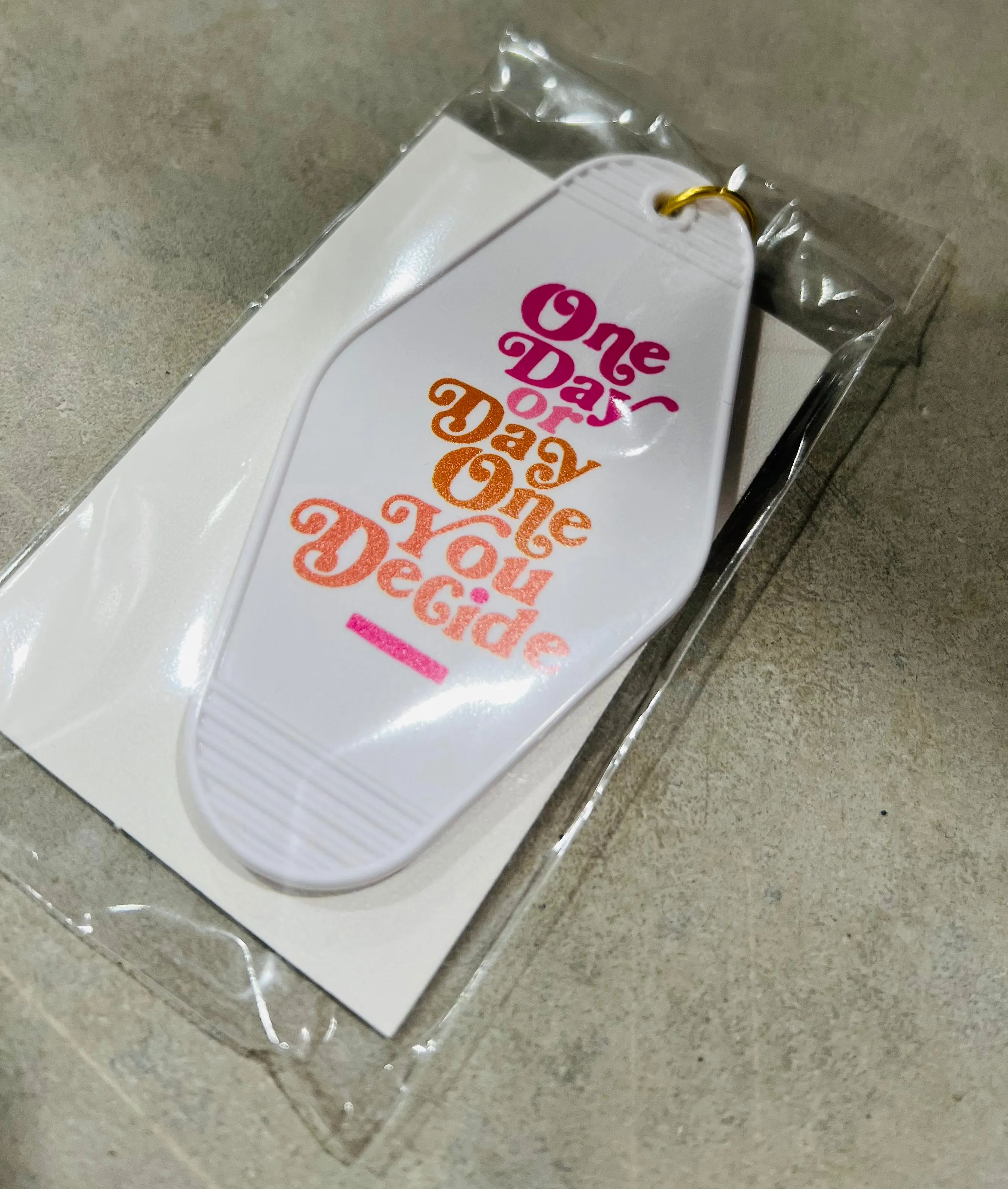 Hotel Keychain