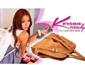 Korean Three Way PU Leather Bag