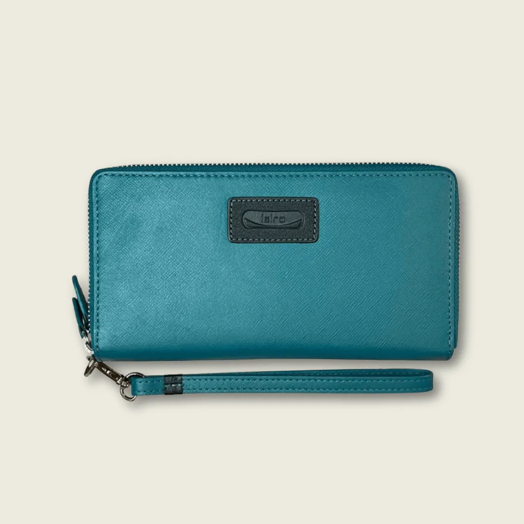 Large Double Zip Wristlet