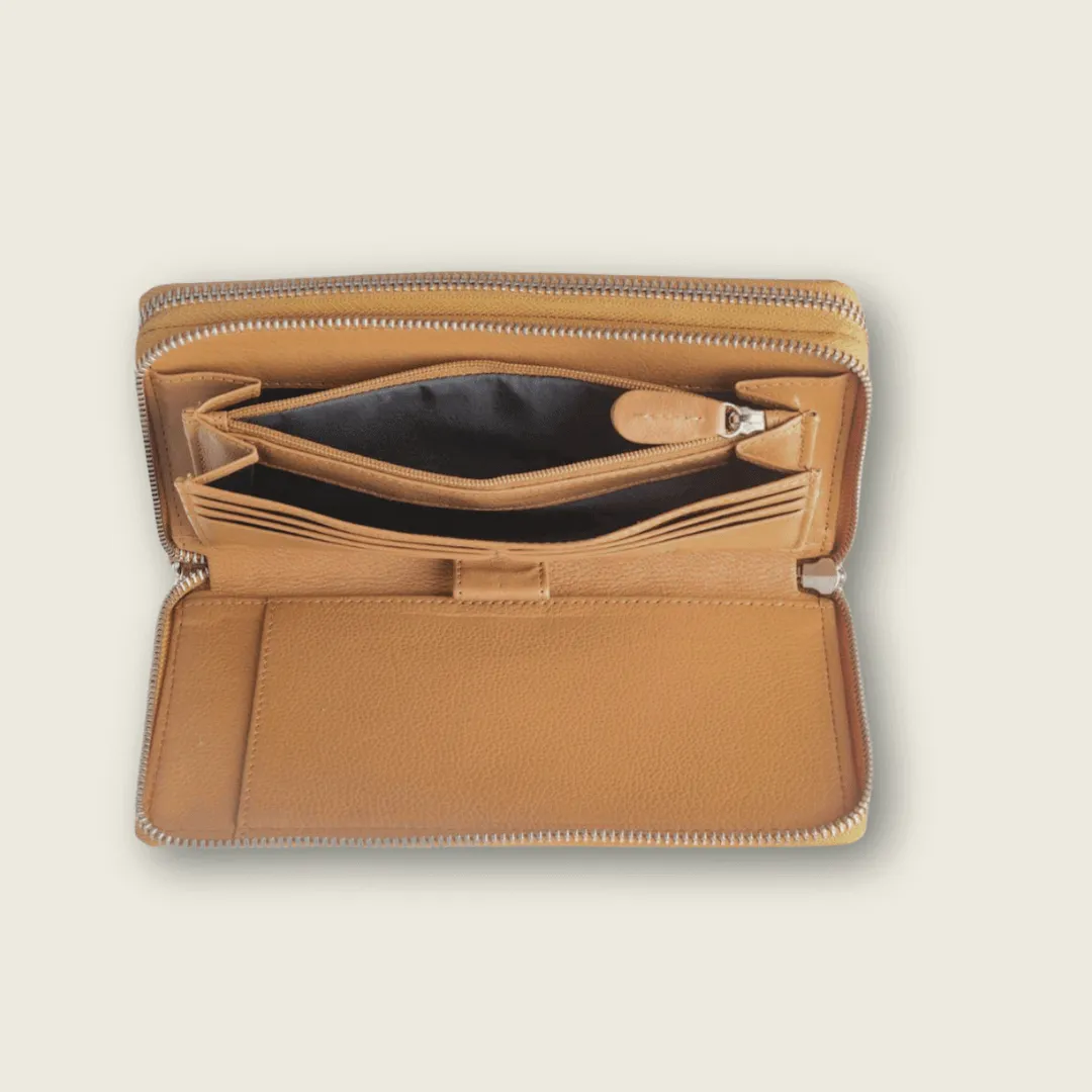Large Double Zip Wristlet