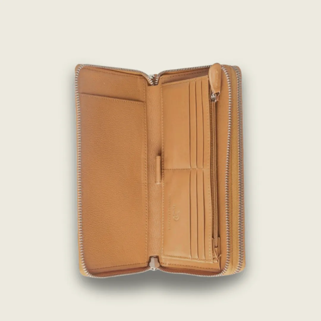 Large Double Zip Wristlet