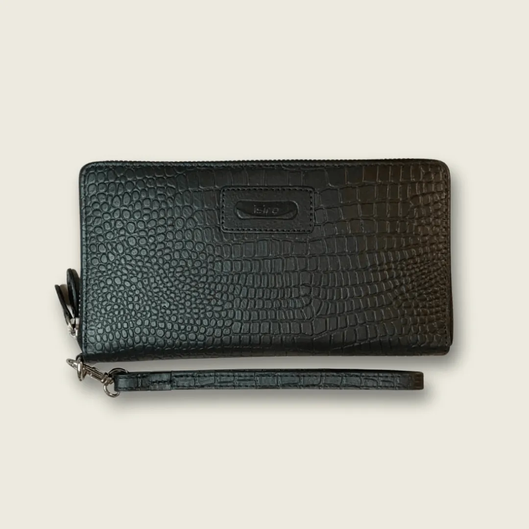 Large Double Zip Wristlet