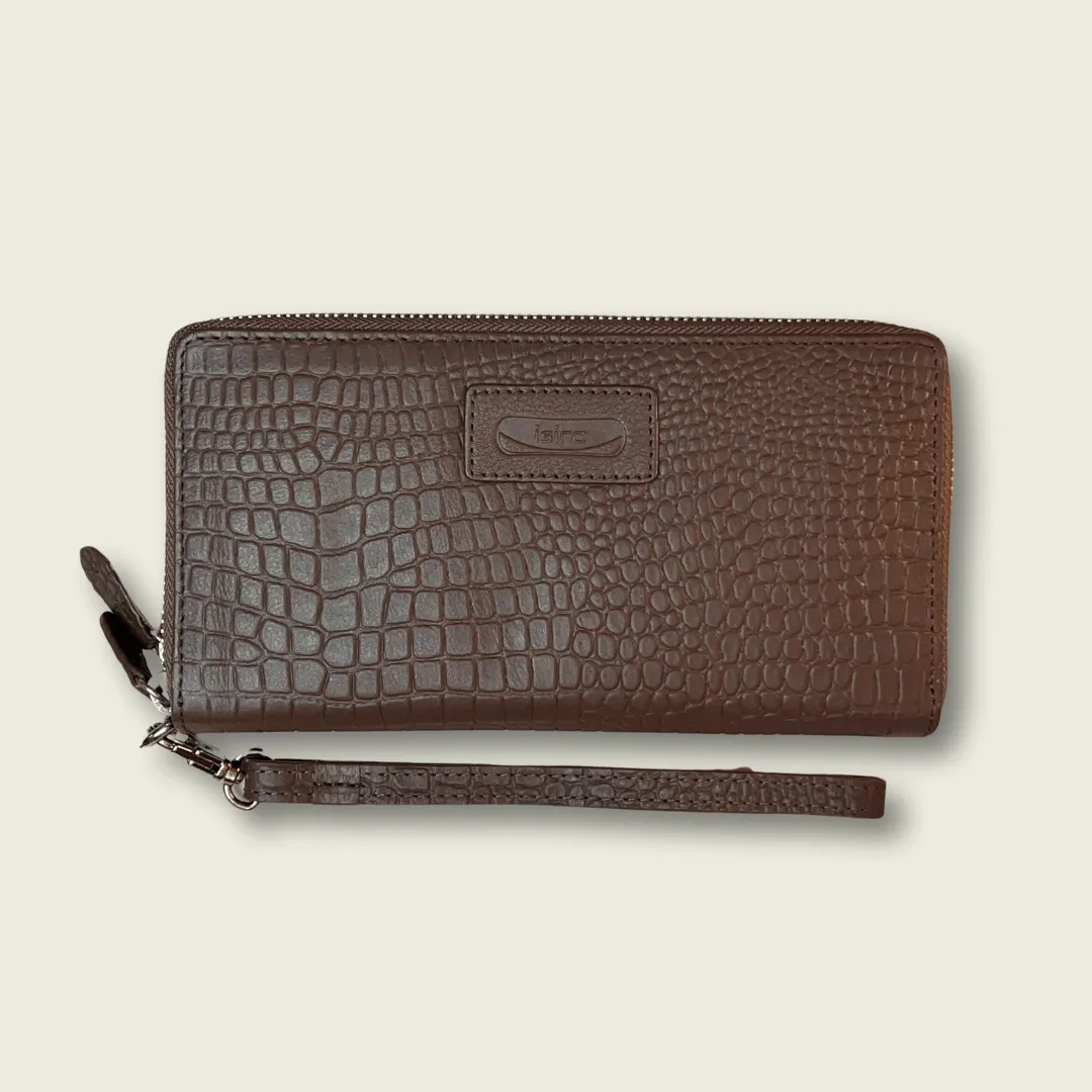 Large Double Zip Wristlet