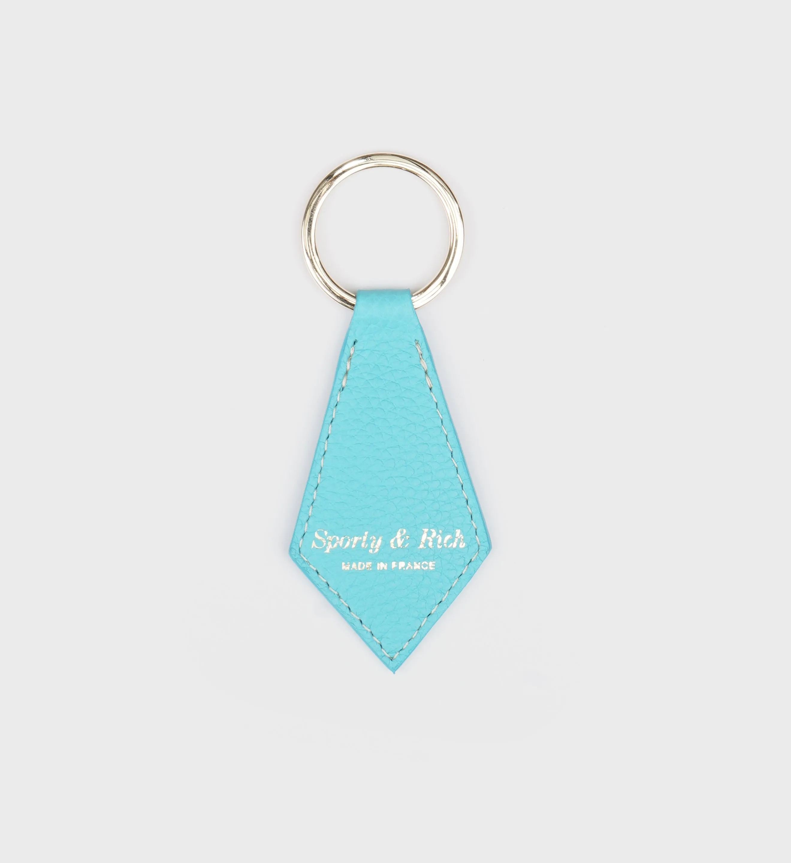 Leather Key Chain - Paradise/Gold