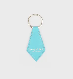 Leather Key Chain - Paradise/Gold