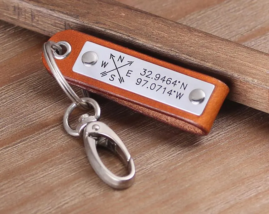 Leather Key Fob/Keychain/Key Accessories Gift for Men