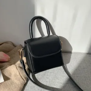 LEFTSIDE Vintage Mini Totes Handbags Women Crossbody Bags Female Ins Hot Mini Crocodile Coin Lipstick Purses