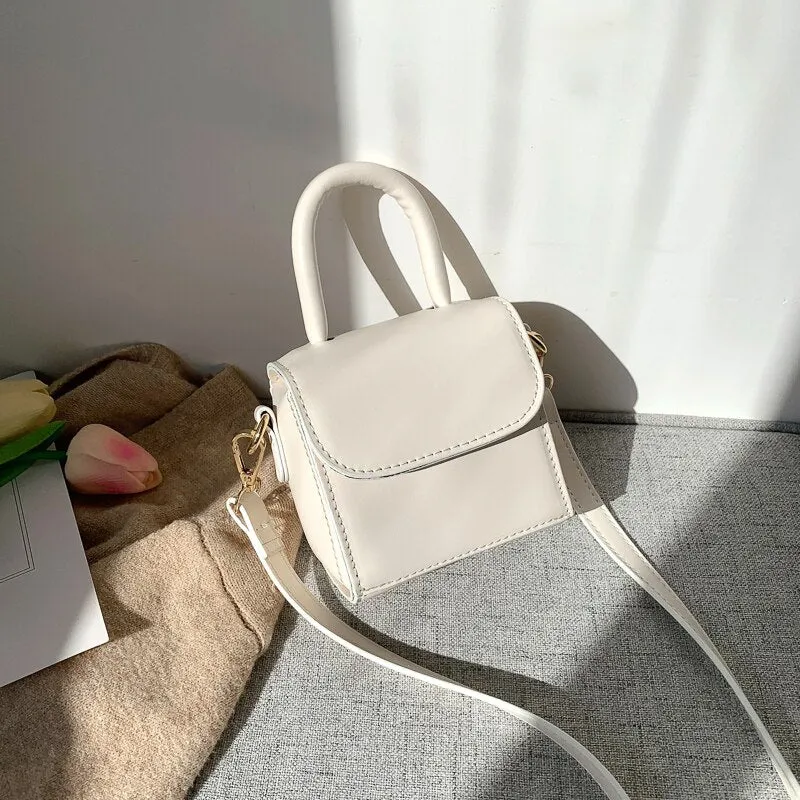 LEFTSIDE Vintage Mini Totes Handbags Women Crossbody Bags Female Ins Hot Mini Crocodile Coin Lipstick Purses