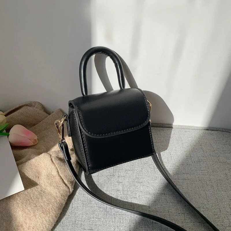LEFTSIDE Vintage Mini Totes Handbags Women Crossbody Bags Female Ins Hot Mini Crocodile Coin Lipstick Purses