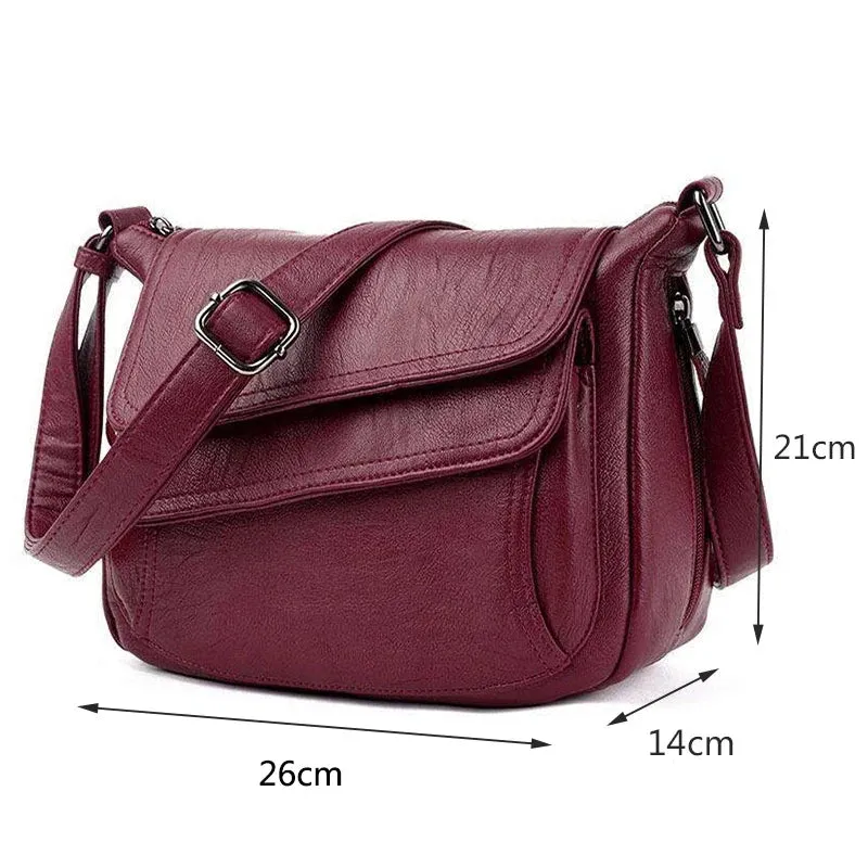 Luxury Designer Handbag High Quality Soft Leather Purses And Handbags