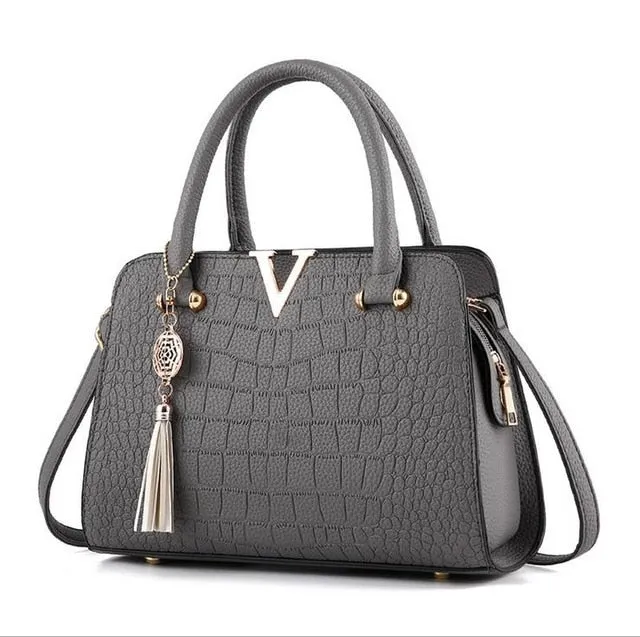 Luxury Leather Tote Designer Handbag For Women