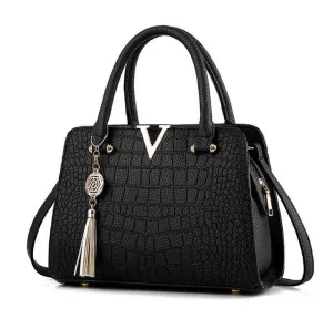 Luxury Leather Tote Designer Handbag For Women