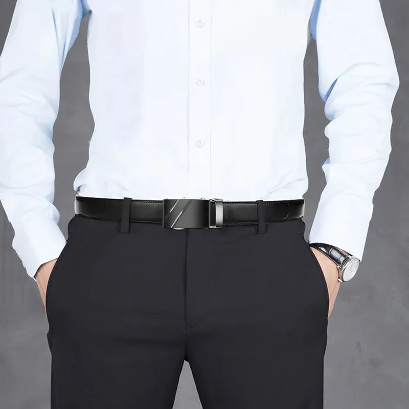 Luxury Men's Leather Belt Collection