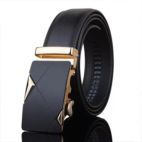 Luxury Men's Leather Belt Collection