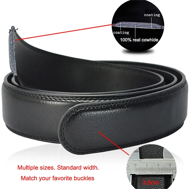 Luxury Men's Leather Belt Collection