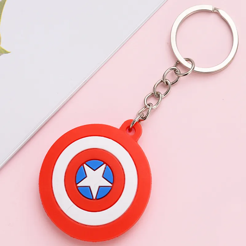 Marvel Silicone Figures Keychain Accessories – Disney Marvel Legends Avengers Keyrings Pendant
