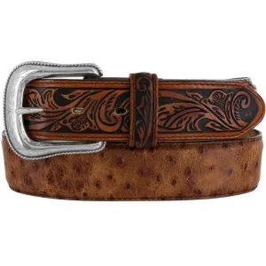 Men's Rustic Ostrich Belt by Leegin C42525