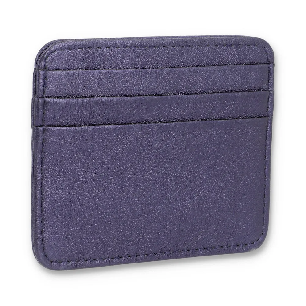Metallic Purple Razor Wallet & Cardholder