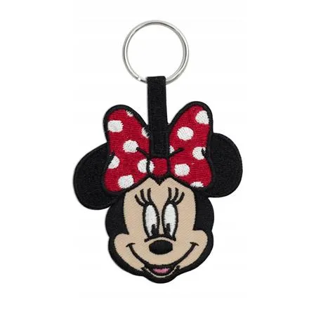 Minnie Mouse (Face) Woven Keychain