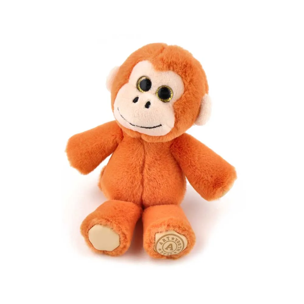 Monkey Plush Keychain