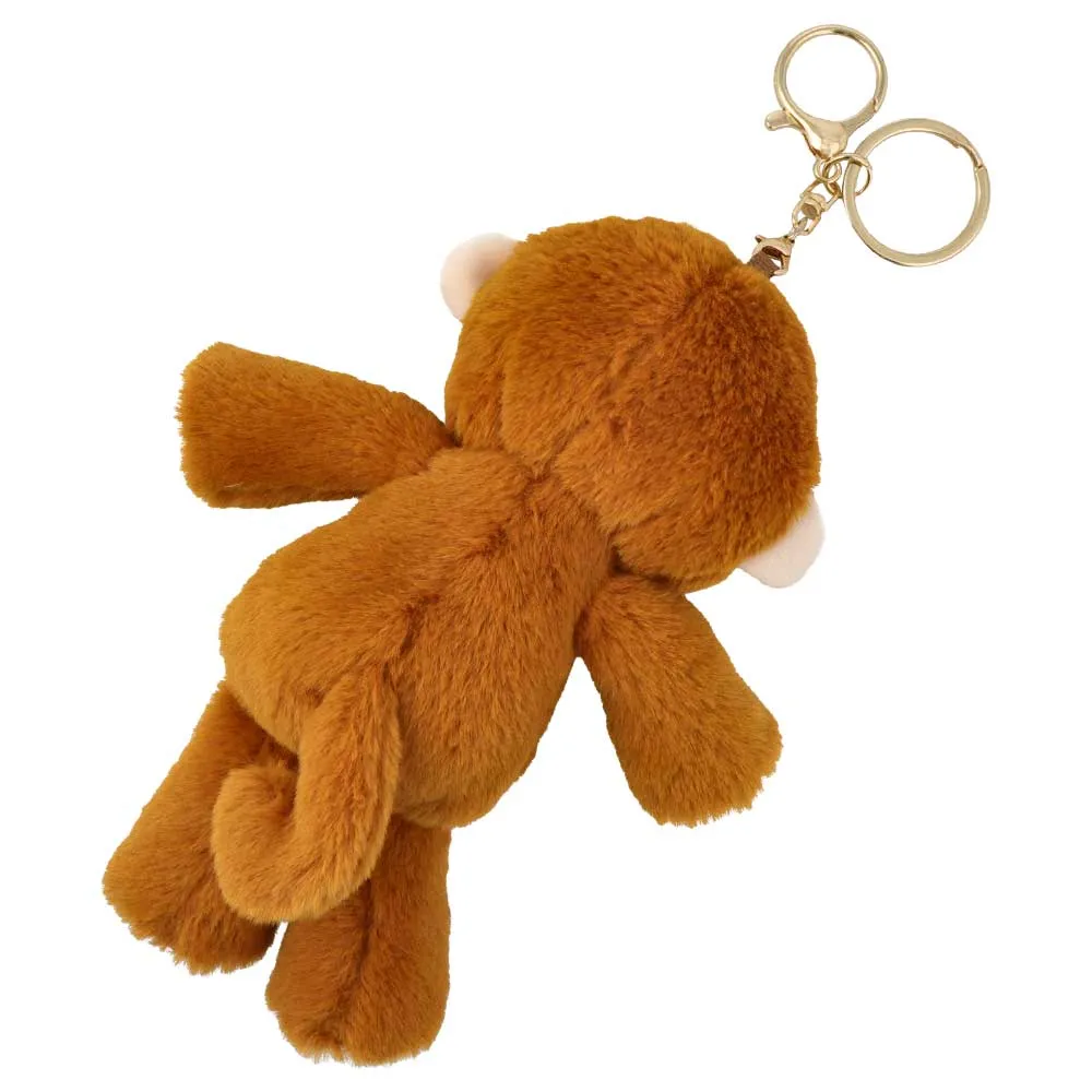 Monkey Plush Keychain