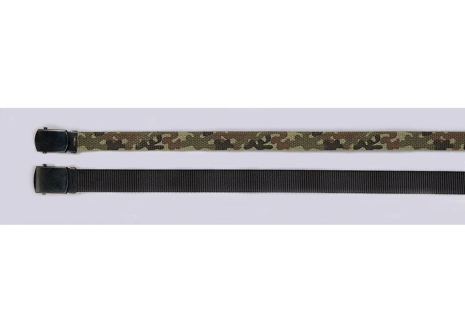 Nylon Web Belt - Black Webbing