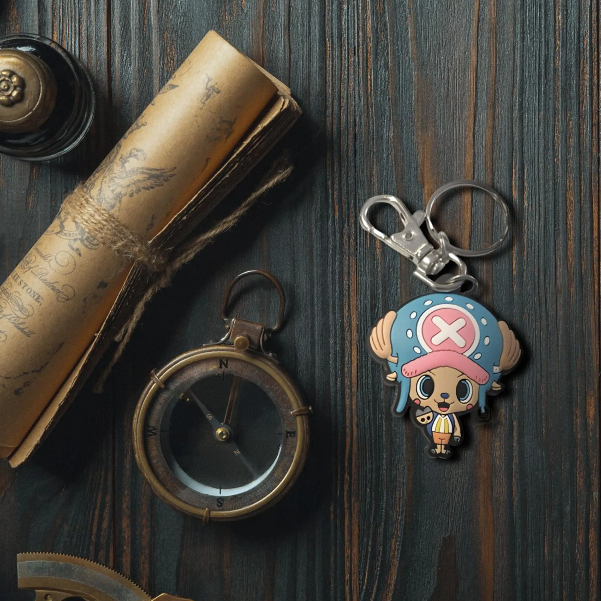 One Piece Chopper PVC Keychain