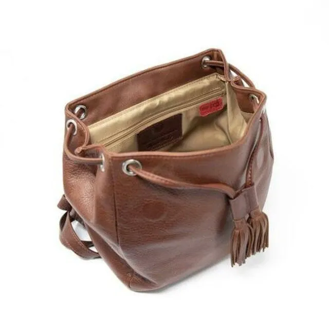 Osgoode Marley Harley Drawstring Backpack Espresso- No Hang tags/Final Sale