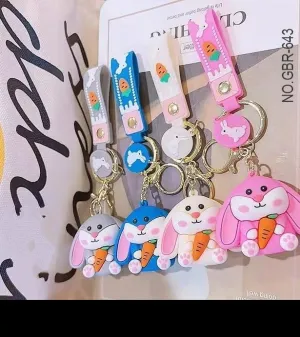 Rabbit Fancy Keychain