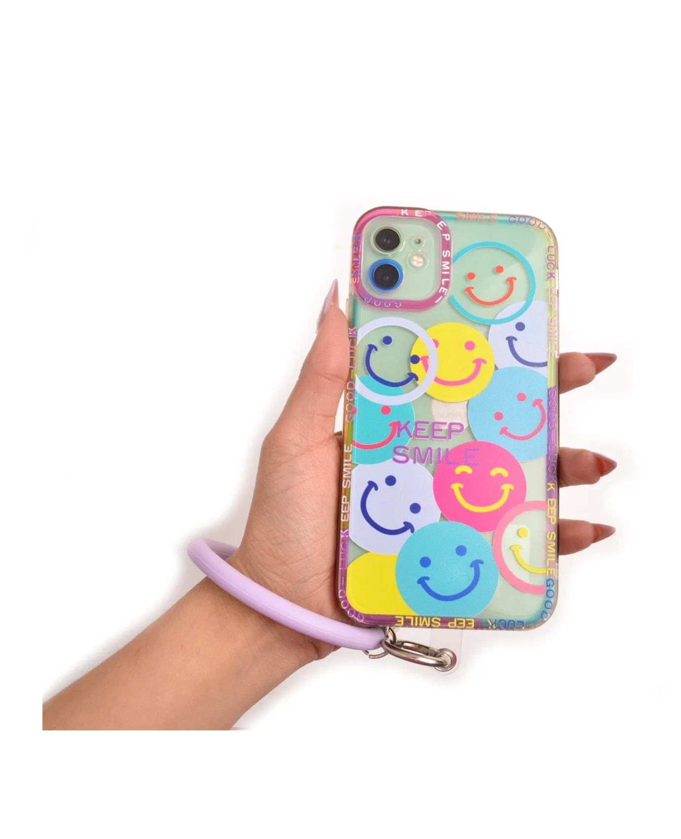 Silicone Lanyard Cell Phone Ring