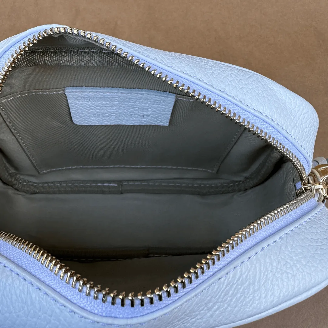 Silvia leather crossbody bag